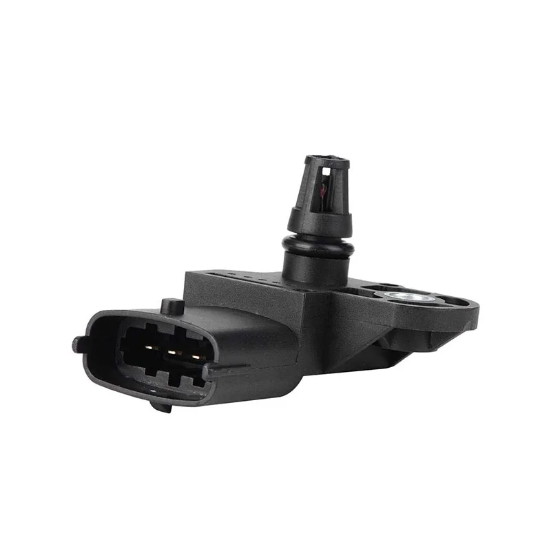 Detalle del conector y cuerpo del sensor