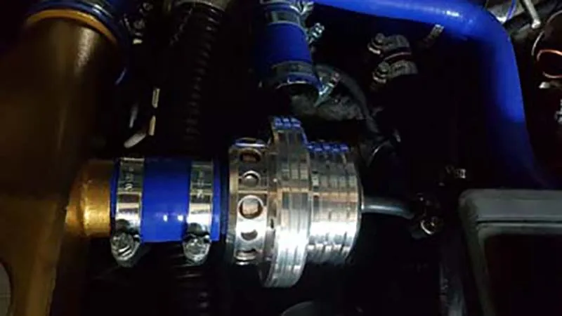 Válvula de descarga 25mm aluminio para turbo - imagen 4