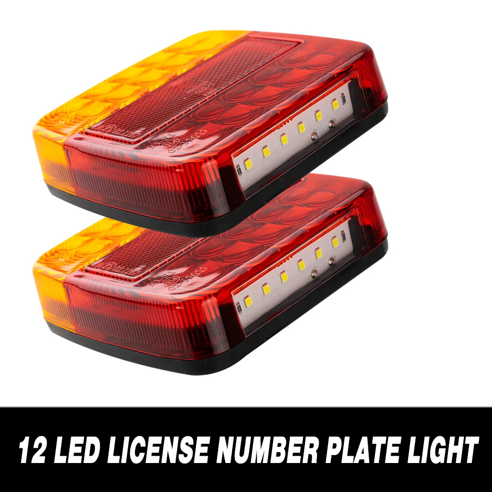 Luz LED impermeable para remolque – rojo freno y posición - imagen 2