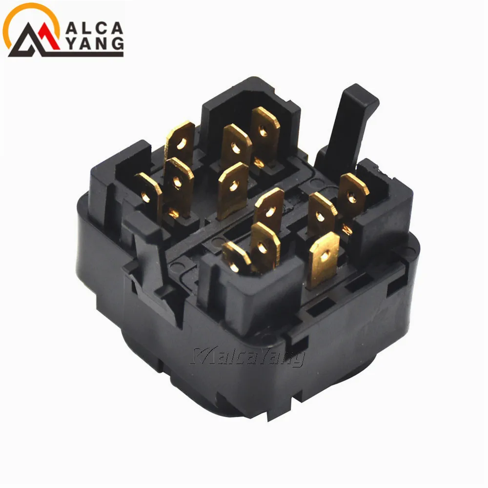 Interruptor de ventanilla eléctrica para VOLKSWAGEN Golf 1992 1993 1994 1995 1996-1998 interruptor de Control de ventana piezas de automóvil retroiluminación LED verde - imagen 3