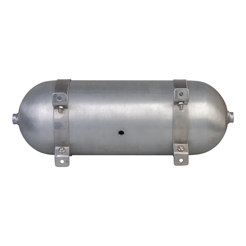 Tanque de aire aluminio sin costuras para suspensión neumática tuning - imagen 4