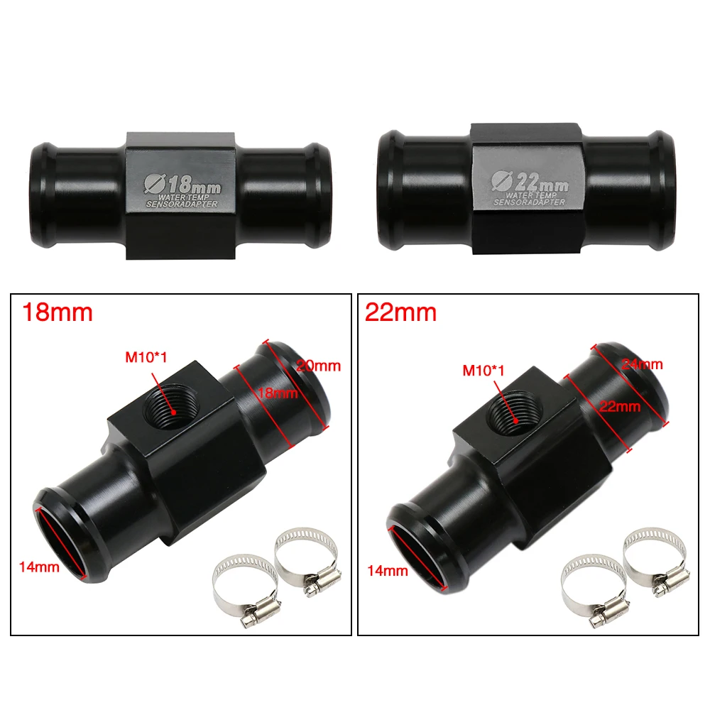 Adaptador ZS Racing para sensor de temperatura del agua 18/22 mm - imagen 2