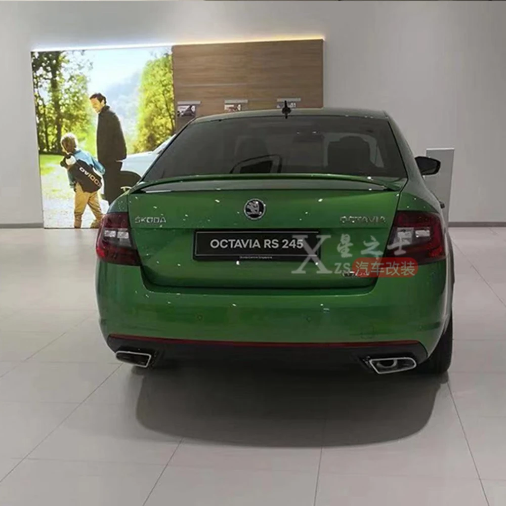 Alerón trasero fibra de vidrio VW Skoda Octavia 2014-2019 - imagen 3