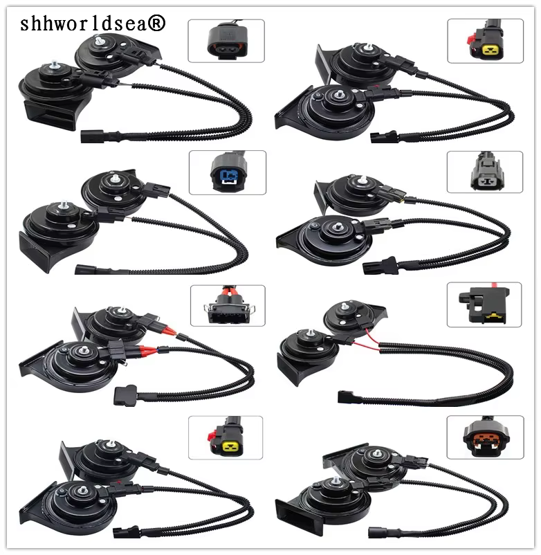 Shhworldsea Arnés de cableado para bocina VW, Audi y Hyundai
