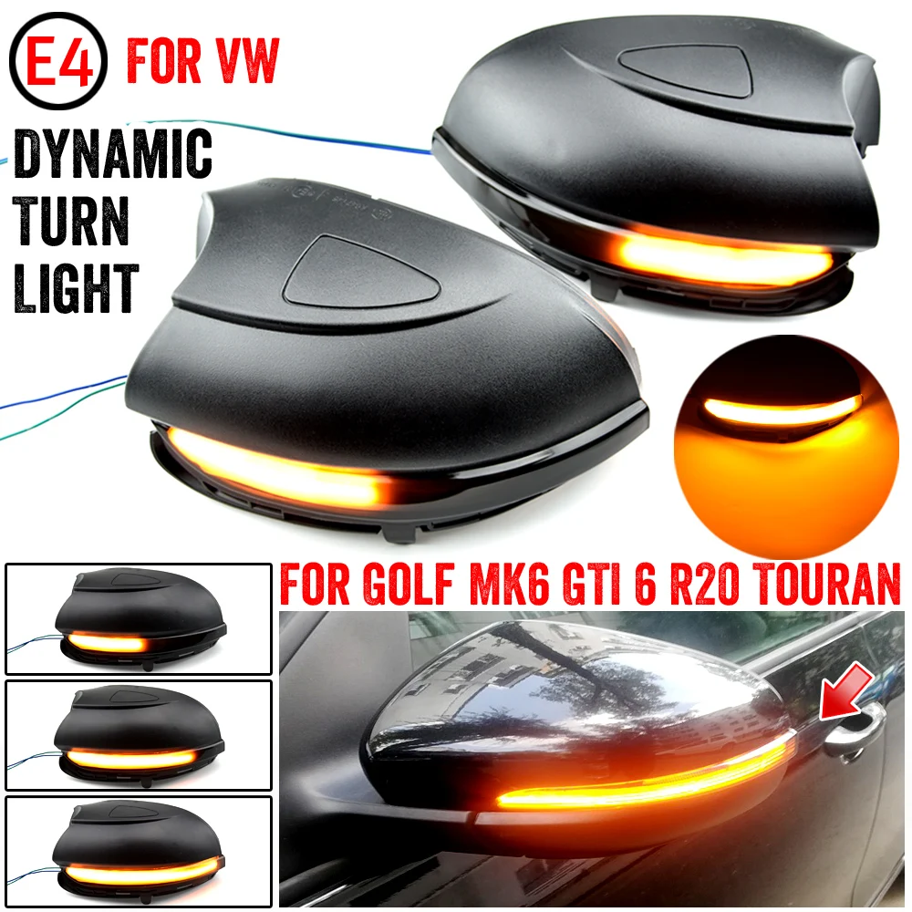 Intermitente secuencial LED retrovisor – VW Golf 6 MK6 GTI R20 - imagen 4