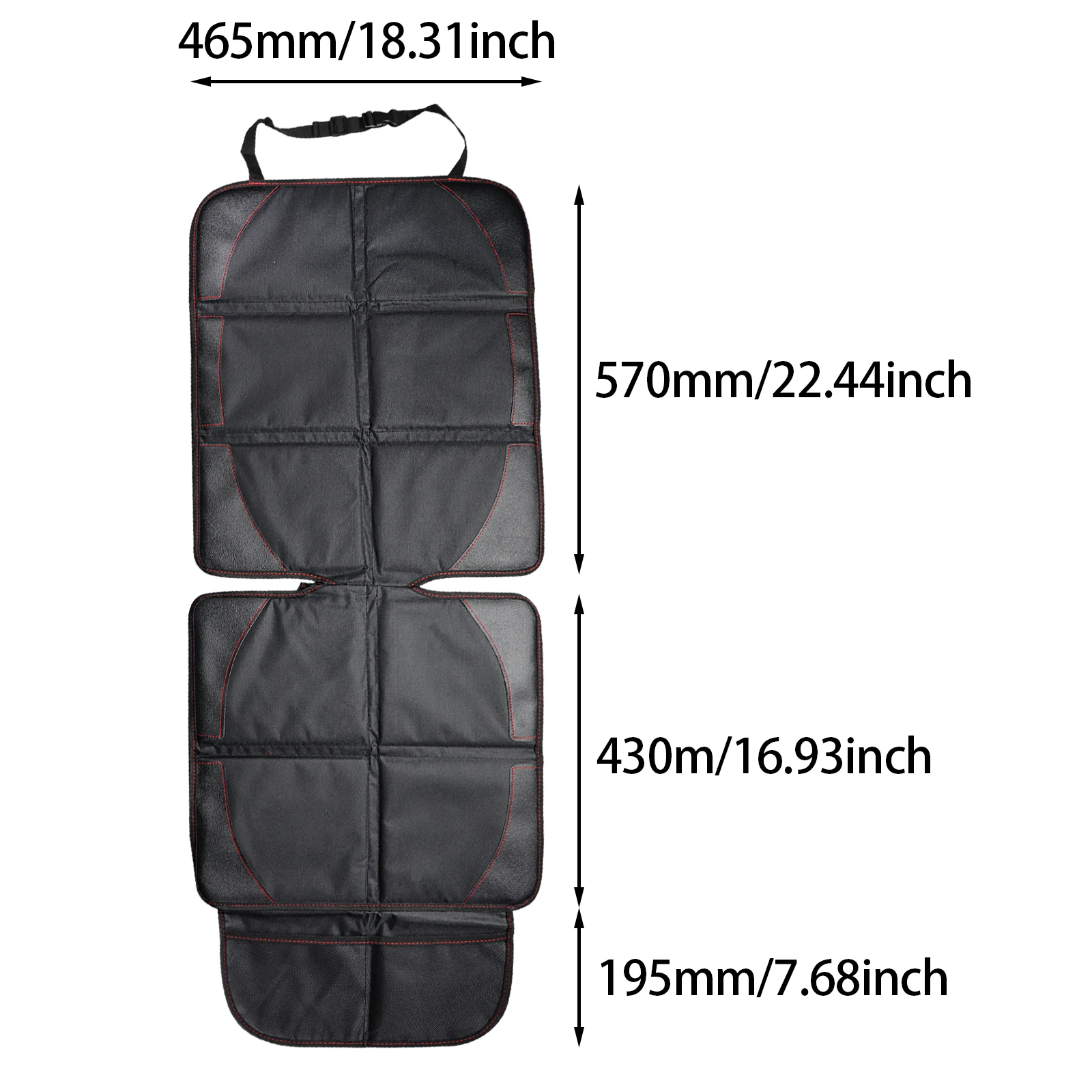 Funda protectora de asiento infantil para coche, polipiel Oxford - imagen 3