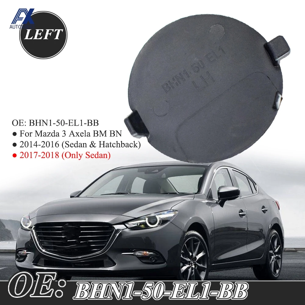 Tapa ojo de remolque izquierda Mazda 3 Axela BN/BM 2014-2018