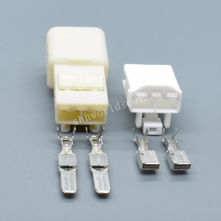 Conector eléctrico Shhworldsea 2 pines 4,8mm – 6098-0325/6098-0323 - imagen 4