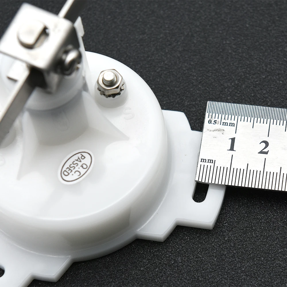 Indicador + Sensor ángulo timón marino 52mm 0-190ohm rojo 9-32V - imagen 4
