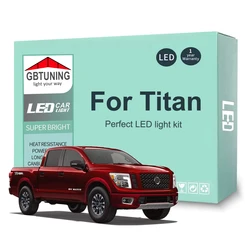 Kit bombillas LED interior Canbus Nissan Titan A60 H61