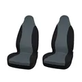 2pcs Gray Black