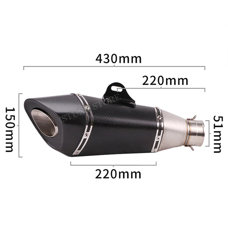 Tubo de escape iSTUNT para Suzuki GSX-R1000