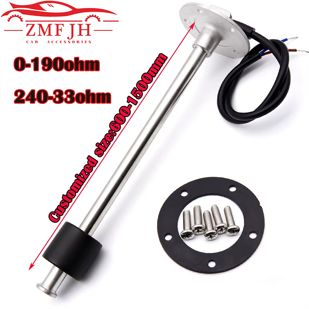 Aforador de combustible universal regulable para coche y barco