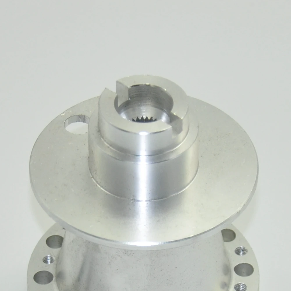 Volante de aluminio plateado con adaptador de eje - Honda Civic EG/DC2 - imagen 4