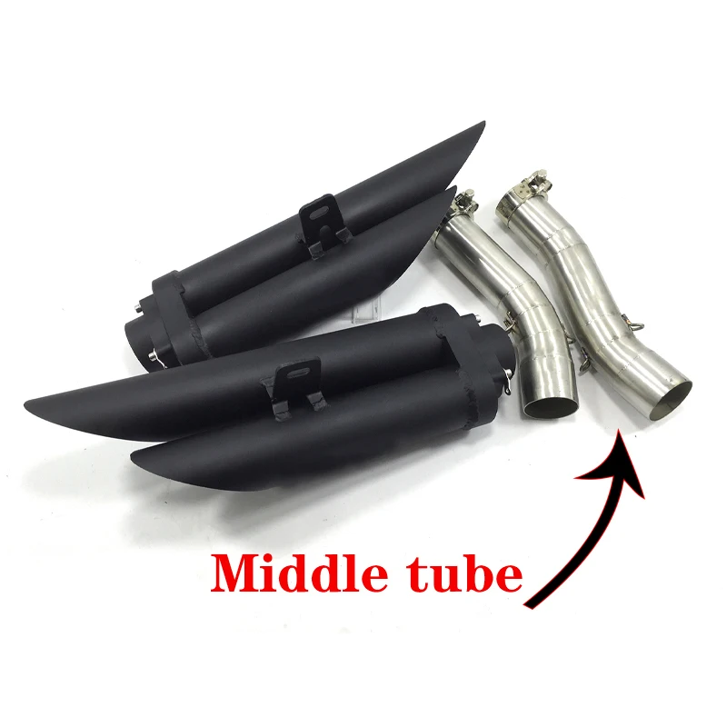 Silenciador escape doble salida Yamaha R1 YZF-R1 2004-2014 - imagen 4