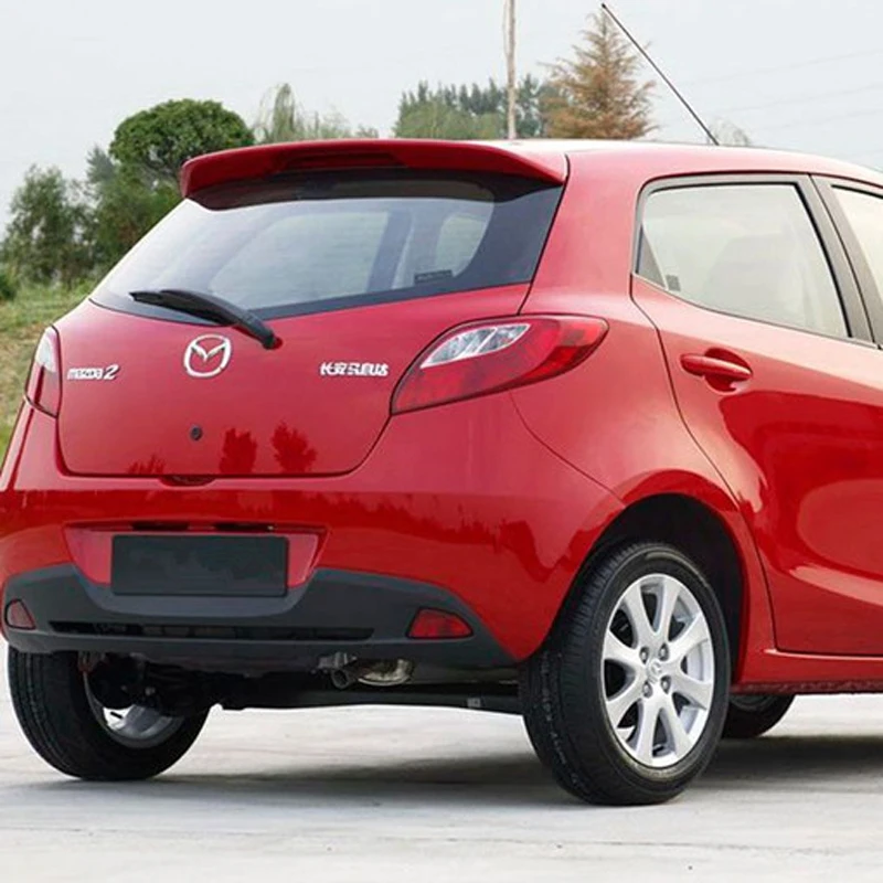 Spoiler trasero ABS Mazda2 hatchback – ajuste preciso color imprimación - imagen 3