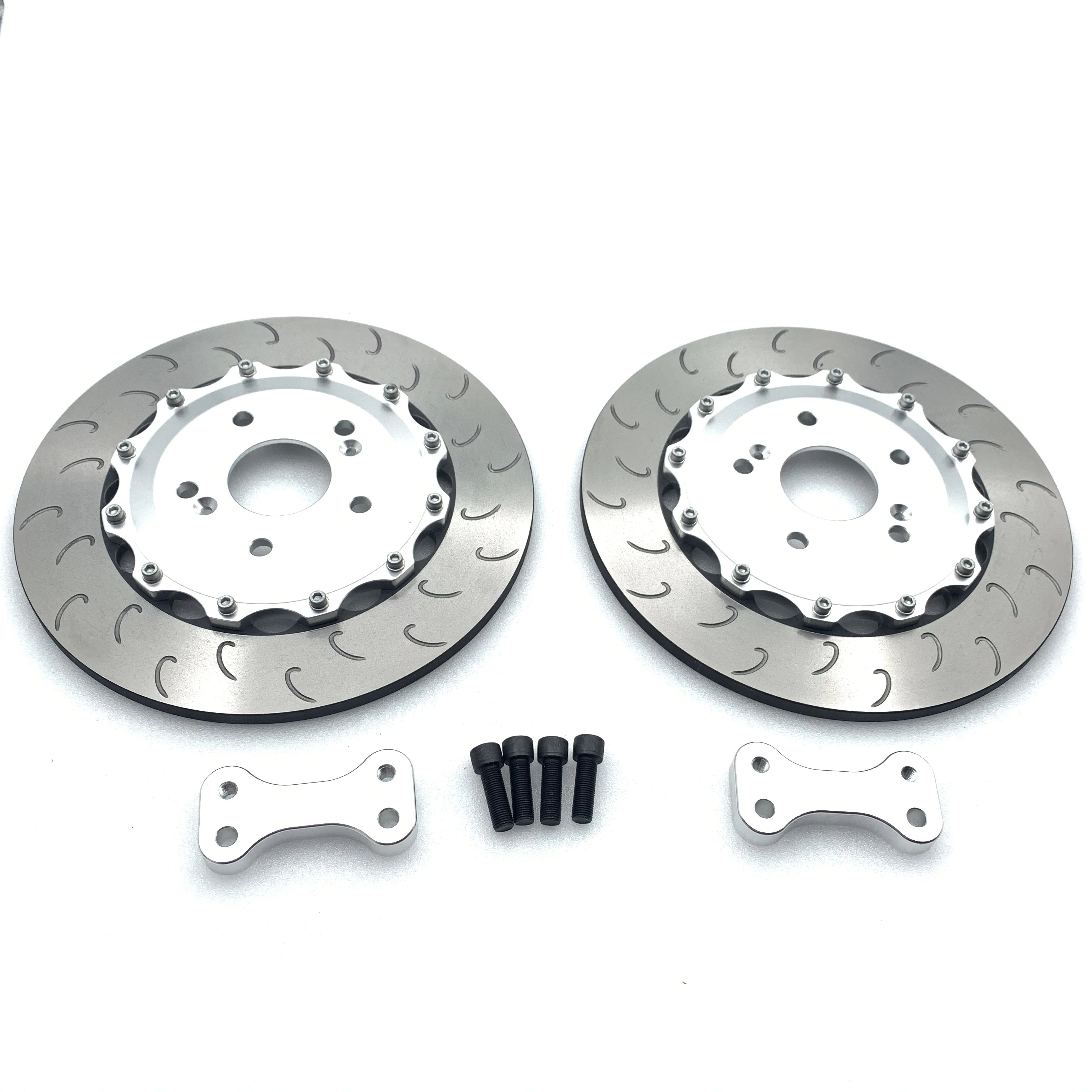 Jekit Disco de freno trasero 410x28mm para Tesla Model S Plaid 2021 - imagen 4