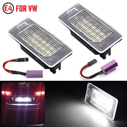 Lámparas LED de matrícula VW Golf MK6, Passat B6/B7 y Audi A3