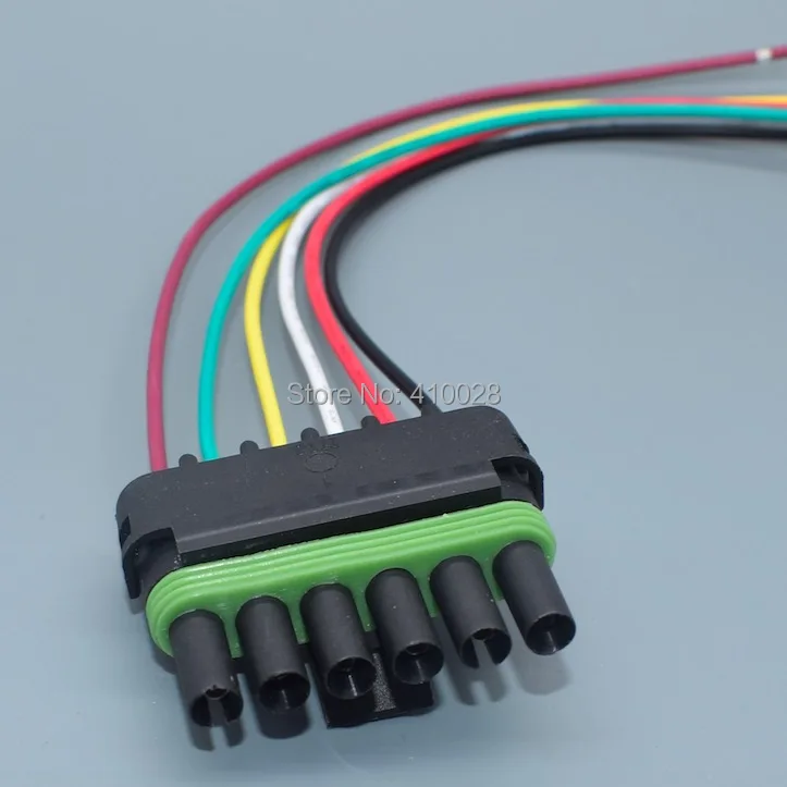 Conector 12015799 para válvula selectora de combustible, 6 pines - imagen 2