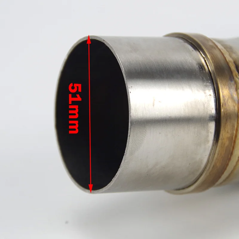 Tubo intermedio de escape para Kawasaki Ninja 400 y Z400 2018-2021 - imagen 3