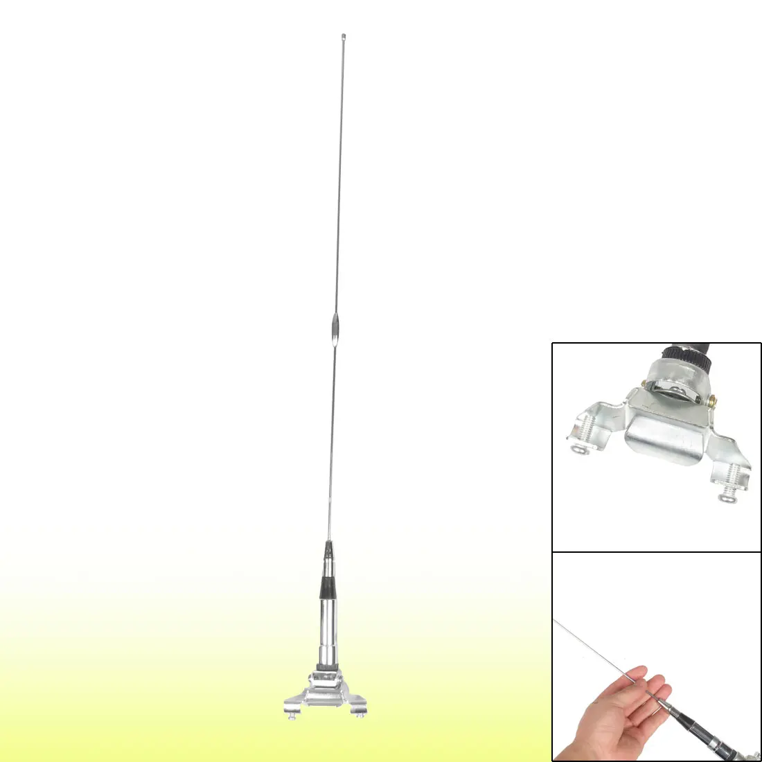 Antena techo coche AUTOHAUX 21,7 cm decorativa aluminio - imagen 3