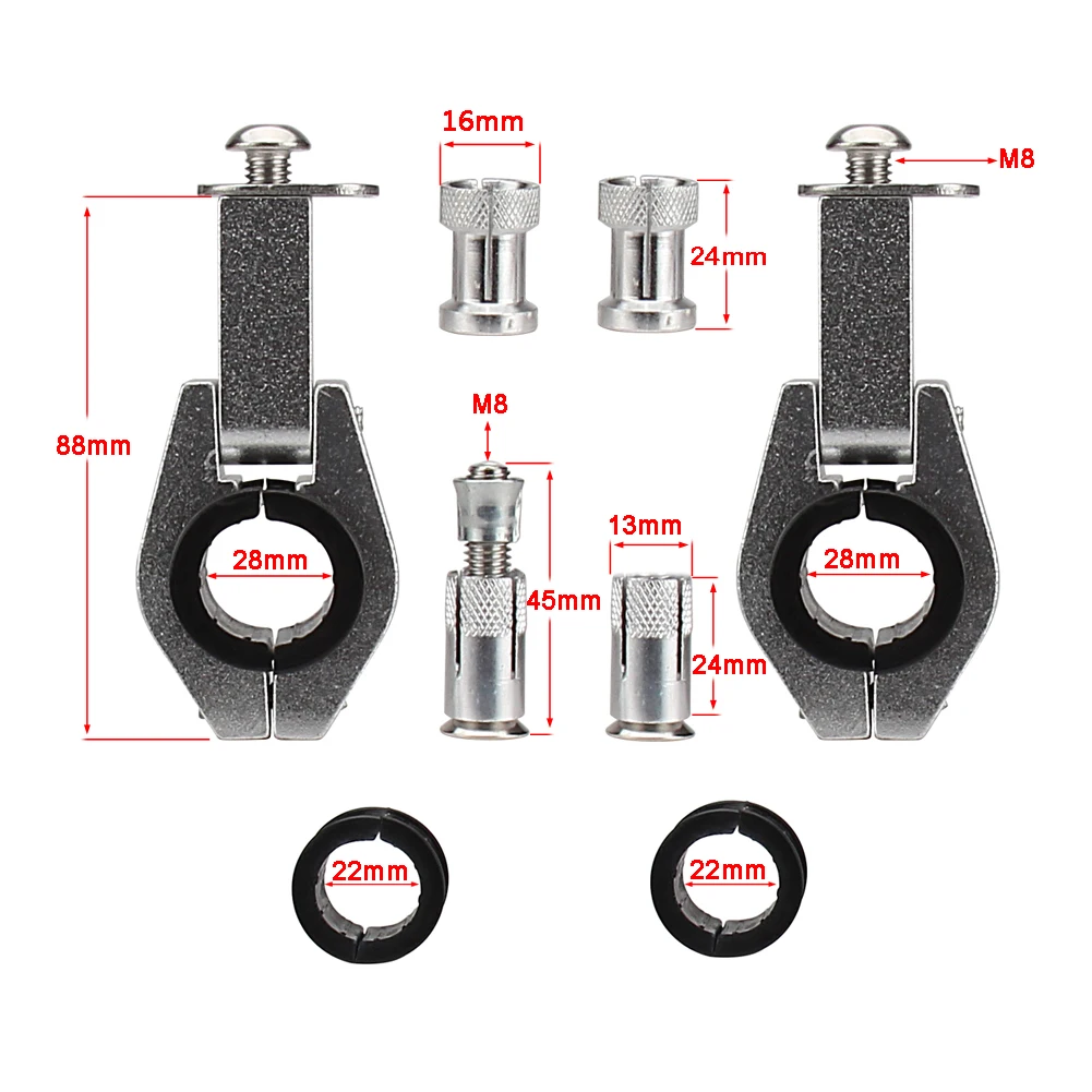 Protectores de manillar enduro para KTM Honda Yamaha - imagen 5