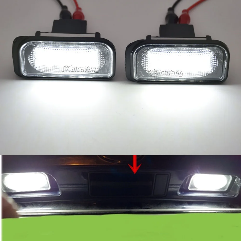 Luces LED matrícula Chrysler Crossfire SMD sin errores 2004-2008