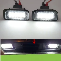 Luces LED matrícula Chrysler Crossfire SMD sin errores 2004-2008