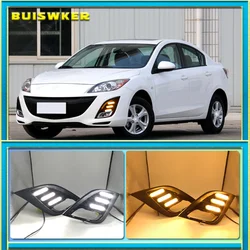 Kit luces diurnas LED Mazda 3 (2010-2013) intermitente amarillo