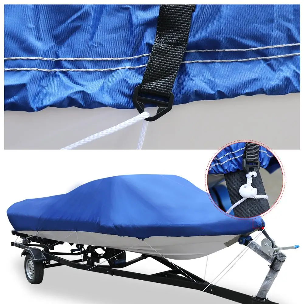 Funda impermeable para barco 210D con protección UV, de 14 a 22 pies - imagen 2