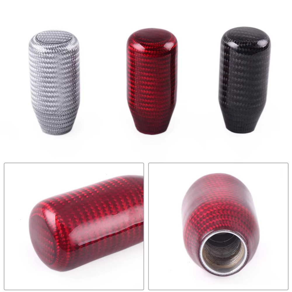 RASTP RS-SFN033 pomo de cambio de aluminio y fibra de carbono - imagen 3