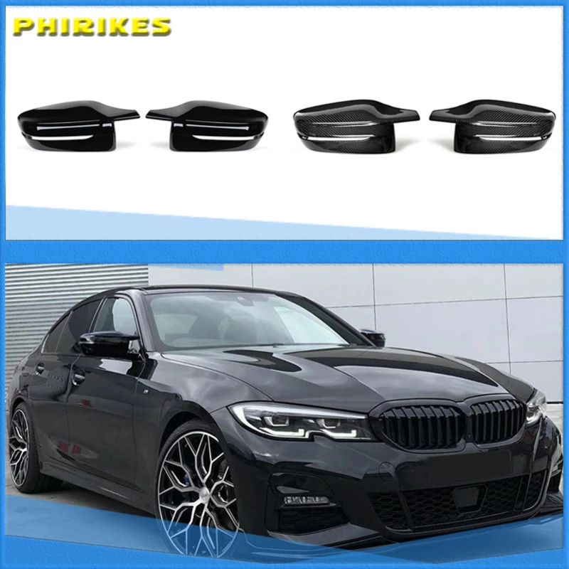 Carcasas de retrovisor BMW Serie 3 G20 330i efecto carbono