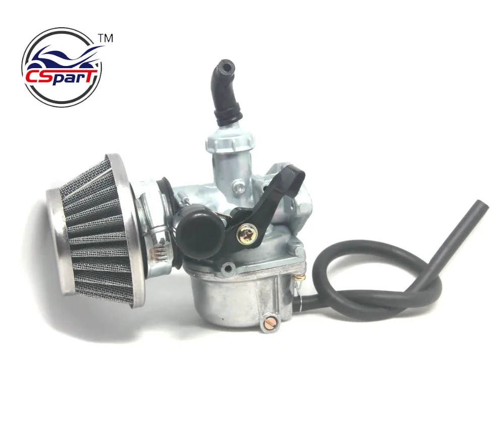 PZ19-Tubo de admisión de carburador de 19mm, filtro de aire de combustible, 50cc, 70cc, 90cc, 110cc, 125cc, Quad ATV, Taotao, Sunl, newoke - imagen 5