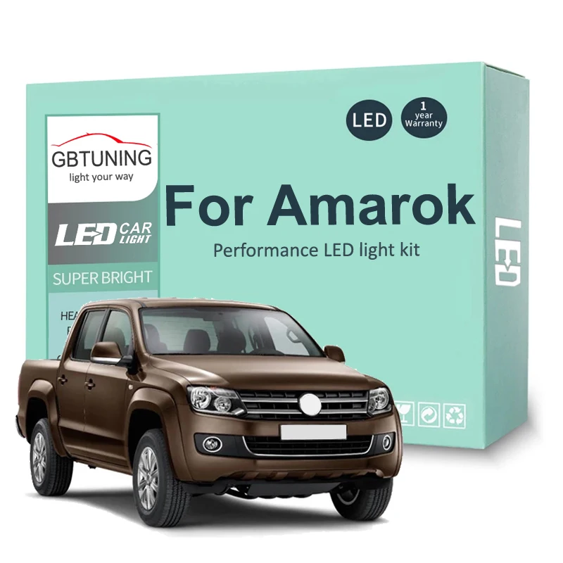 Kit bombillas LED interior Canbus para VW Amarok 2010-2017