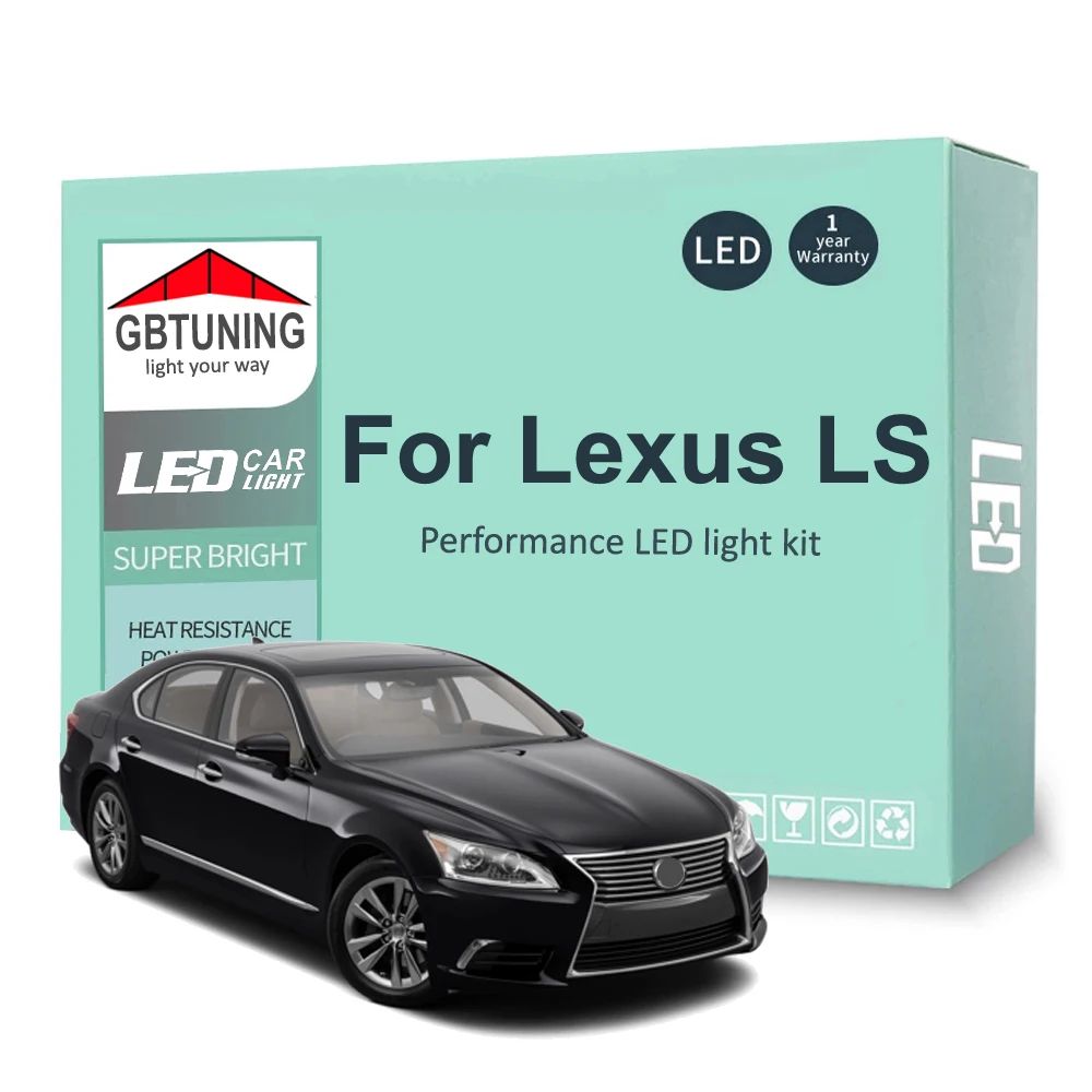 Kit de bombillas LED CANBUS para interior Lexus LS 1990-2017
