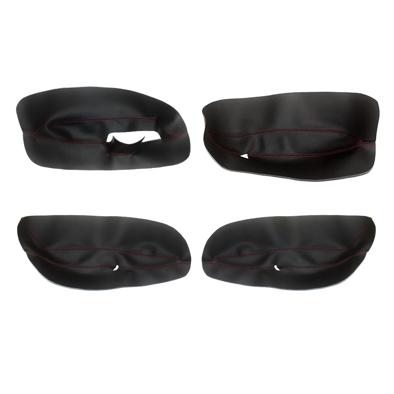 Cubierta de cuero para reposabrazos de puerta Skoda Superb 2002-2006 - imagen 2