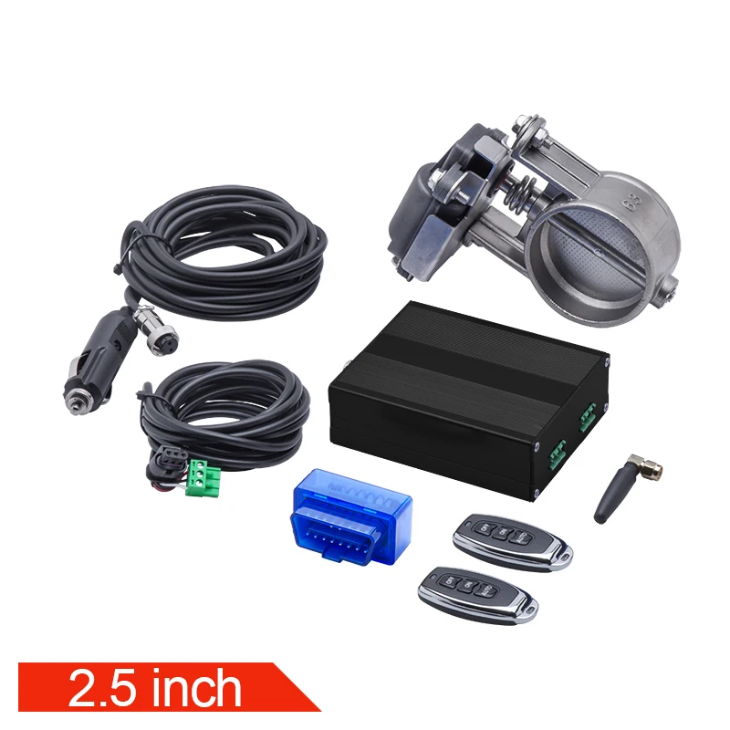 Kit válvula de corte de escape eléctrica con mando y app - imagen 5