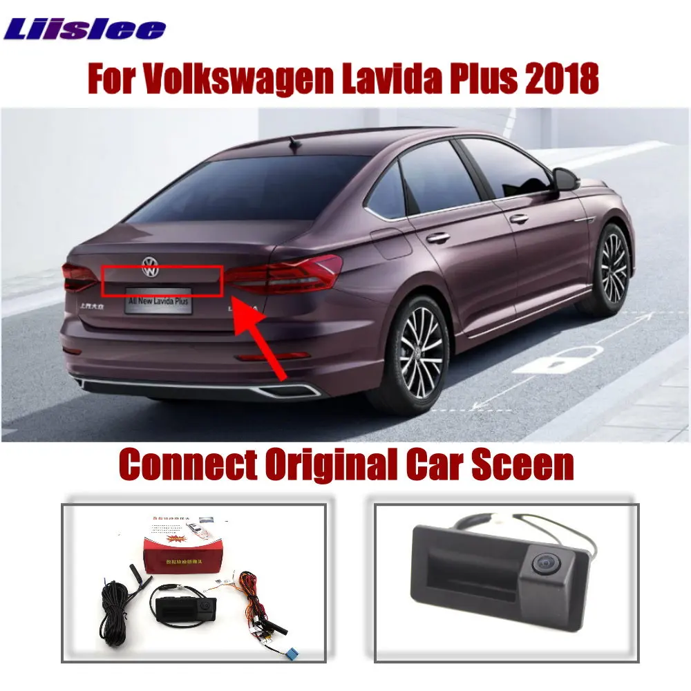 Cámara trasera dinámica en manilla para VW Lavida 2018-2023 - imagen 3