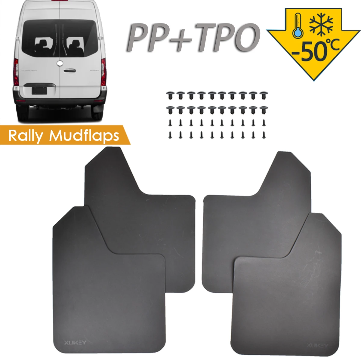 Guardabarros 15x11,5 para Fiat Ducato, Peugeot Boxer y Ram ProMaster - imagen 2