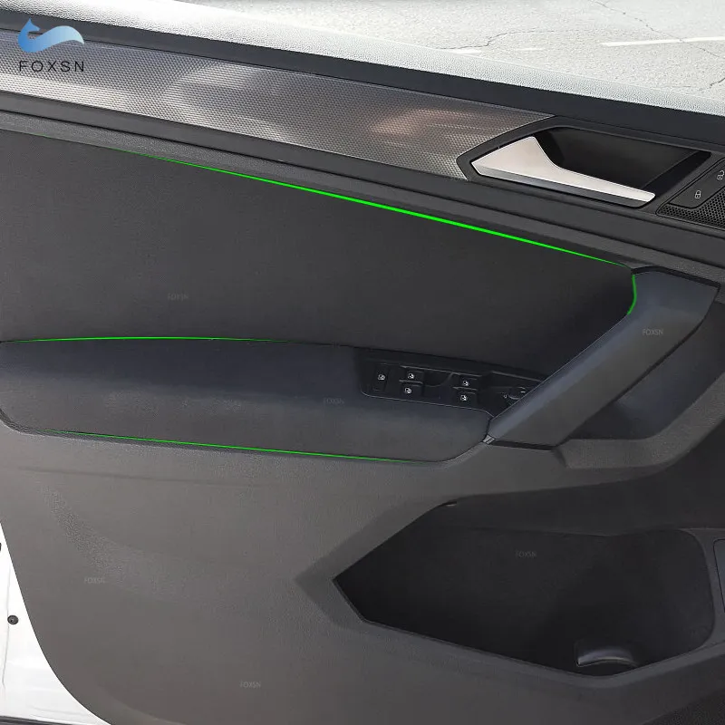 Funda de reposabrazos de microfibra para VW Tiguan 2017-2019