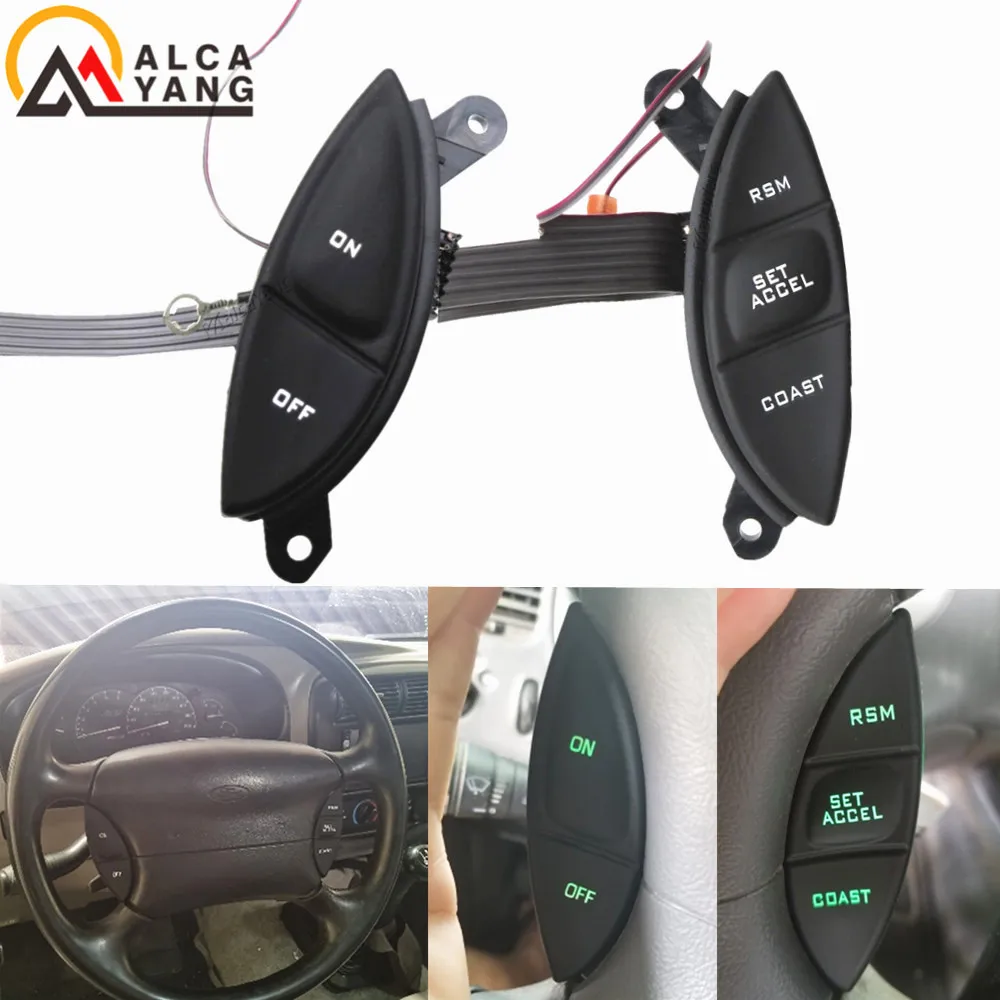 F87Z9C888BB Kit botones control crucero volante Ford Ranger