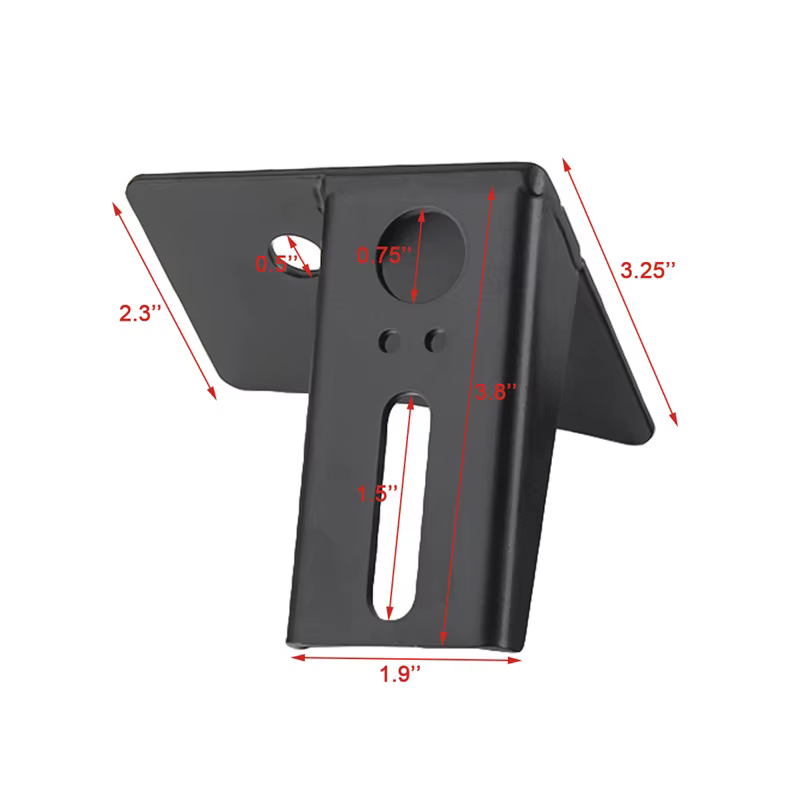 Faro LED de trabajo con soporte de pilar A para Jeep Wrangler JK - imagen 3