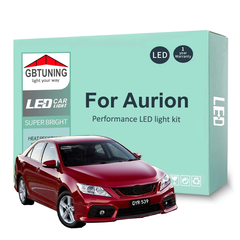Kit de bombillas LED Canbus interior para Toyota Aurion
