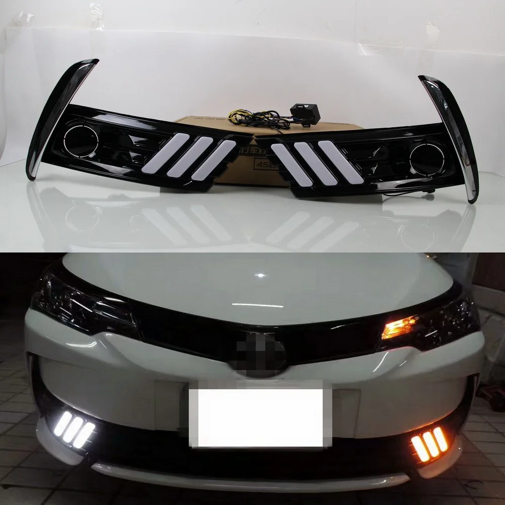 Tira LED DRL RGB de luz diurna para Toyota Corolla 2017-2019 - imagen 5