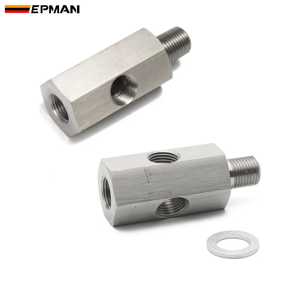 EPMAN Adaptador T sensor presión aceite NPT/BSPT M10x1.0 – EP-CGQ98