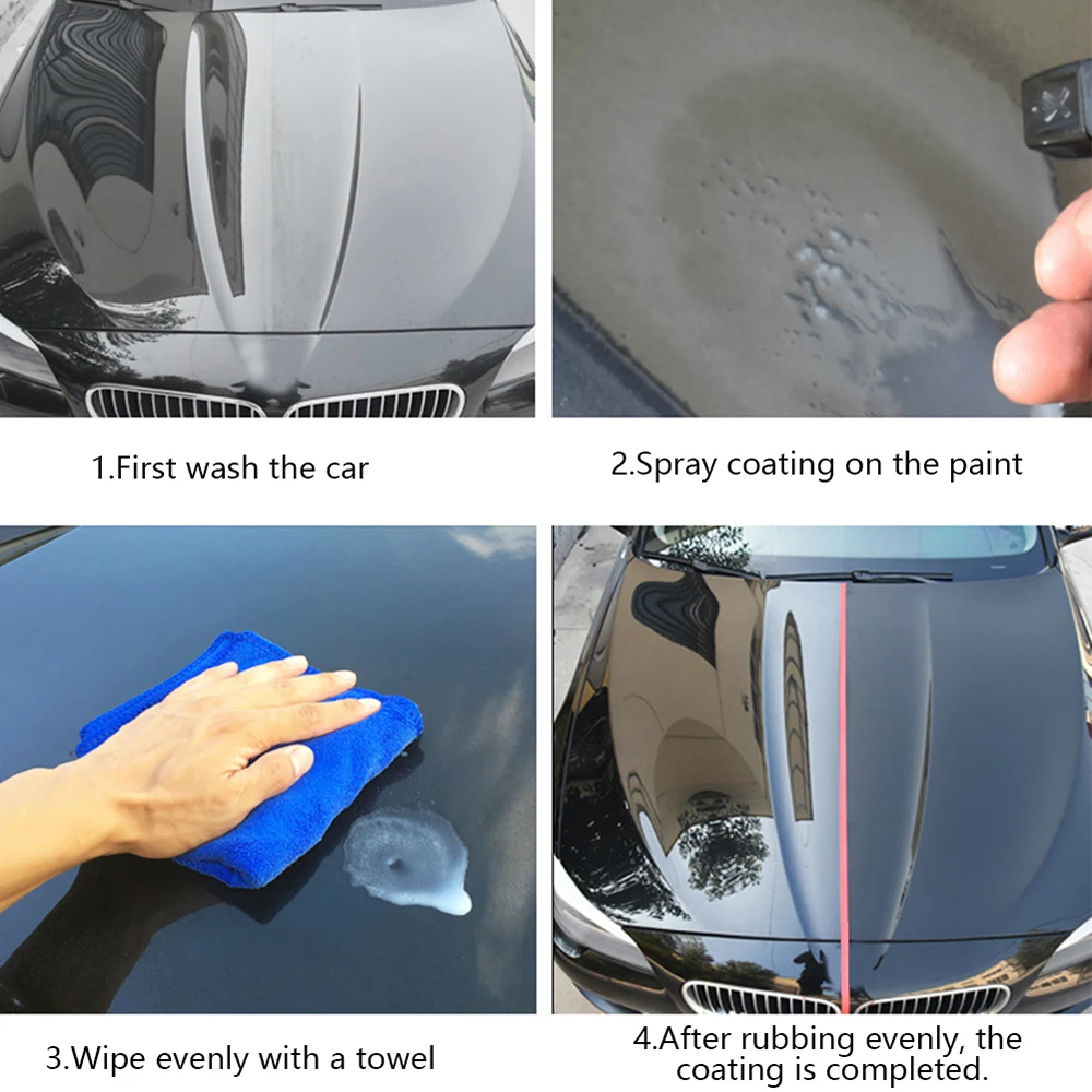 Revestimiento nano cerámico hidrofóbico para pintura de coche - imagen 3