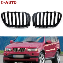 Kindey 51137113733 parachoques delantero BMW X5 E53 cromado negro