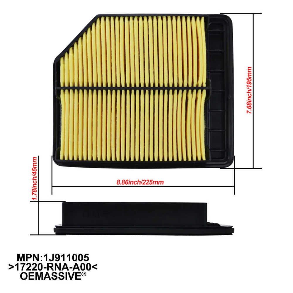 Filtro de polen 17220-RNA-A00 para Honda Civic VIII 2005-2011 - imagen 4