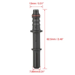 Conector liberación rápida combustible ID6 7,89mm Autohaux