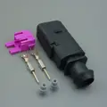 1set 2pin male